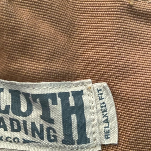 Duluth Trading Mens Brown Relaxed Fit Flex Fire Hose Cargo Pants / Size 46 x 30 - Picture 12 of 15